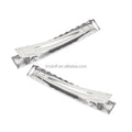 Factory Price Metal Alligator Hair Clips Plain Alligator Clip Rectangle Hairpin for Women