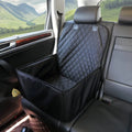 Sanan 2 in 1 Delux Pet Seat Cover Waterproof Dog Car Front Seat Crate Cover