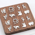 In Stock/Custom Stainless Steel Animal Charm Cat Dog Flamingo Elephant Pendants for Necklaces Bracelets DIY Jewelry  Accessories