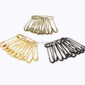 Xuchi DIY Sewing Accessory Clothing Accessories 1000 Pcs /lot Gold Color 22mm U Shaped Safety Pin Hang Tag