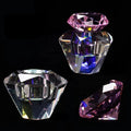 Wholesale Colorful Crystal Diamond Dappen Cup Glass Acrylic Liquid Cup Manicure Care Tools Pen Wash Dish