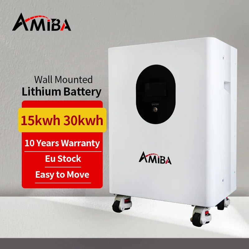 10 Years Warranty Lifepo4 Power Wall Batteries 48V 100Ah 200Ah 10kWh 15kWh Wall Mounted Solar Lithium Battery