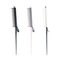 Professional Salon Teasing Clip Comb Multifunctional Highlight Parting ABS Foldable Plastic Rat Tail Hair Home Use
