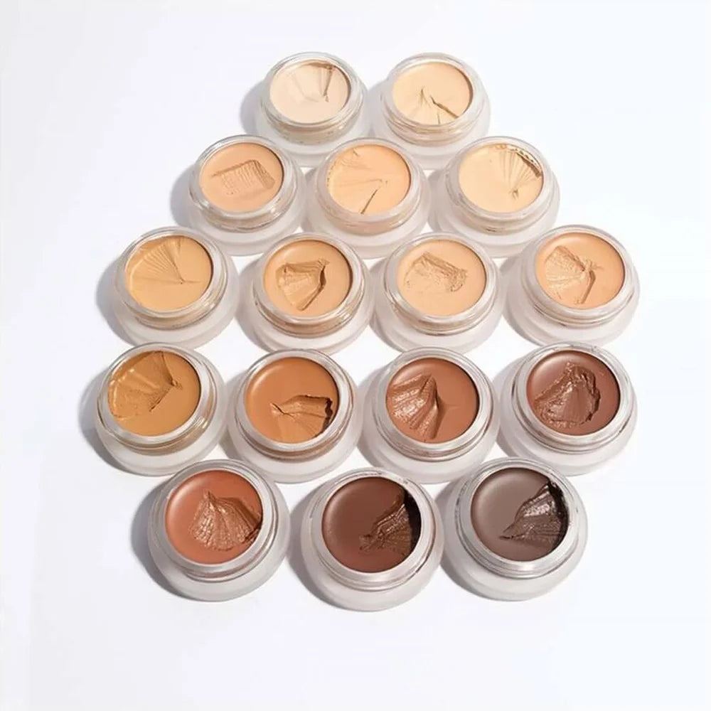 Custom Private Label Vegan Cruelty Free Full Coverage Matte Waterproof Face Makeup Natural Contour Concealer Foundation Cream