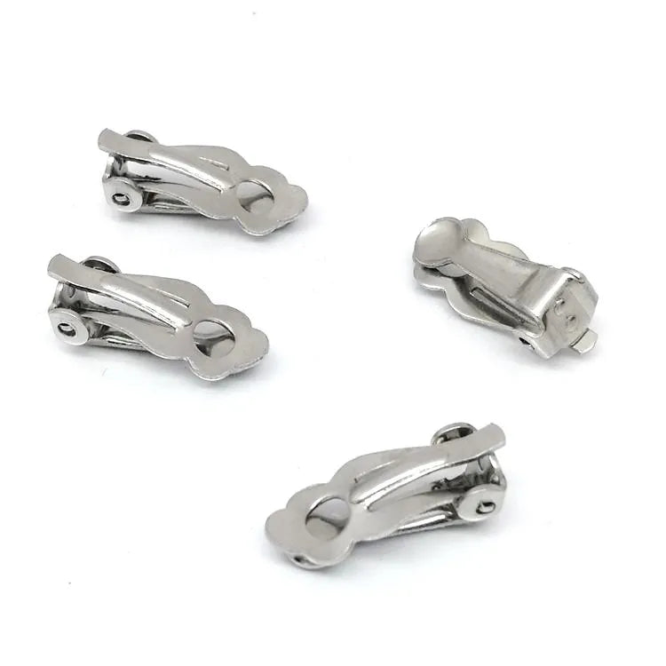 Earring Hook Jewelry Convertible Simplicity No Hole Earrings Non-piercing Painless Clip Earring Converter Findings