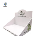 Custom Logo Glossy Lamination Cardboard Pdq Makeup Counter Display Box for Retail Promotion
