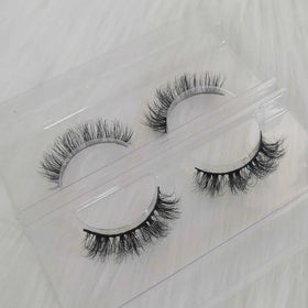 Dh06-f Makeup Supplies Lash Private Label Full Strip Eyelashes Private Label Natural Lash Boxes Custom logo Beauty Cat Eye