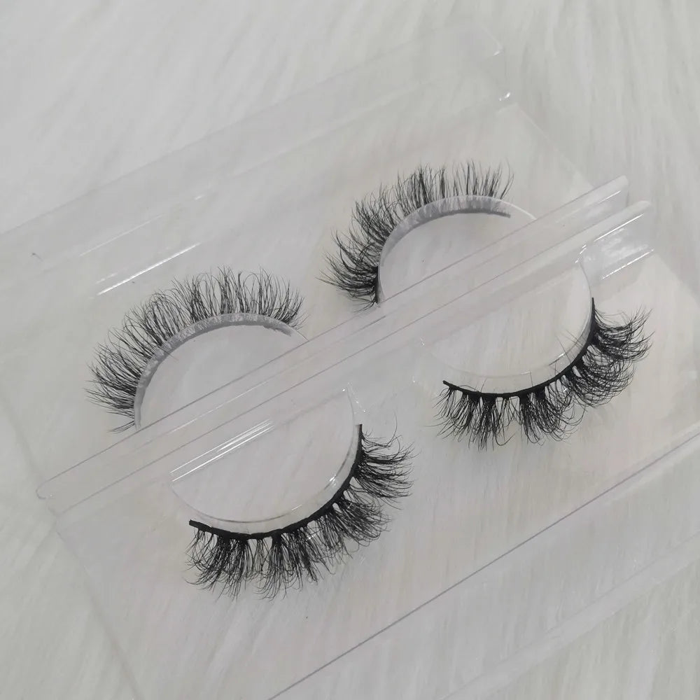 Dh06-f Makeup Supplies Lash Private Label Full Strip Eyelashes Private Label Natural Lash Boxes Custom logo Beauty Cat Eye