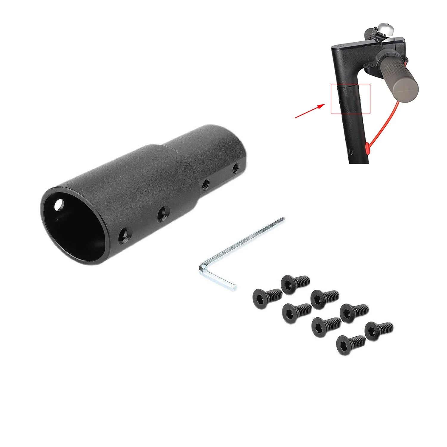 Mi M365 Electric Scooter Extension Rod for Xiaomi M365 Pro Pro2 1S Pole Electric Scooter Accessories Booster Bar