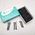 500g/box Black Hairpins Metal Clamps Styling Invisible Curly Wavy Hair Clips Accessories Women's Hairdressing Hair Bobby Pins
