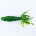 Selco Bass Fishing Lure Soft PVC Worm Artificial Grub Multi Color Bait for Tackle Accessories