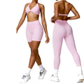 Fashion Tight Fitness Gym Clothing Yoga Suit Wear Quick Dry Womens Gym Clothes Yoga Set