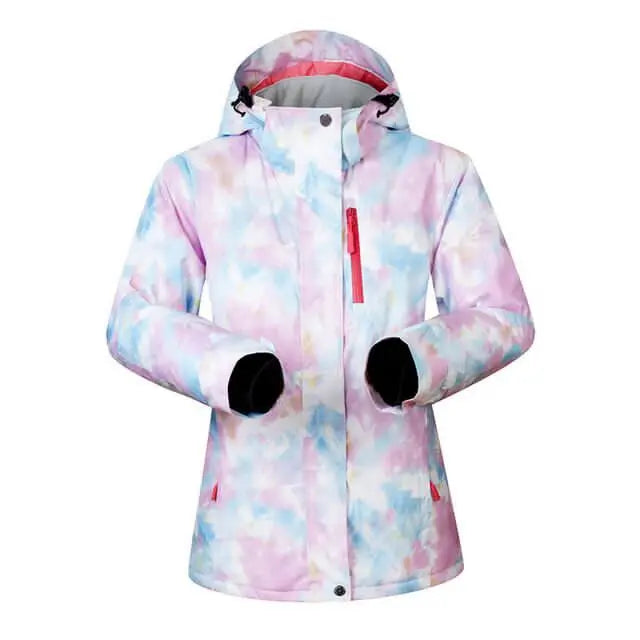 Topgear Ski and Snow Wear for Women Windproof Winter Outdoor Women Ski and Snow Wear Sportswear Waterproof Jacket 100% Polyester