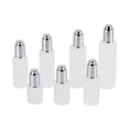 Good Product Refillable 20/30/40/50/60/80/100ml Frosted Round Essential Oil Glass Push Button Dropper Bottle Screen Printing