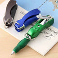 Nail Clippers Folded Ball Pen Popular Seller Promotional Multi Function Plastic Ballpoint Pen Customer's Logo Normal Refill Blue
