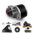 HOT SALE DIY 250w 36v 24v Ebike Brush Motor Rear Wheel 26 Inch Electric Bike Conversion Kit