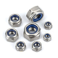Self Locking Nut Seal Zinc Ss Tian Aluminum M20 10 M5 M2 Black Locknut Hex for Cars Auto Nylon Lock Nut Screw Design 10 Lock Nut