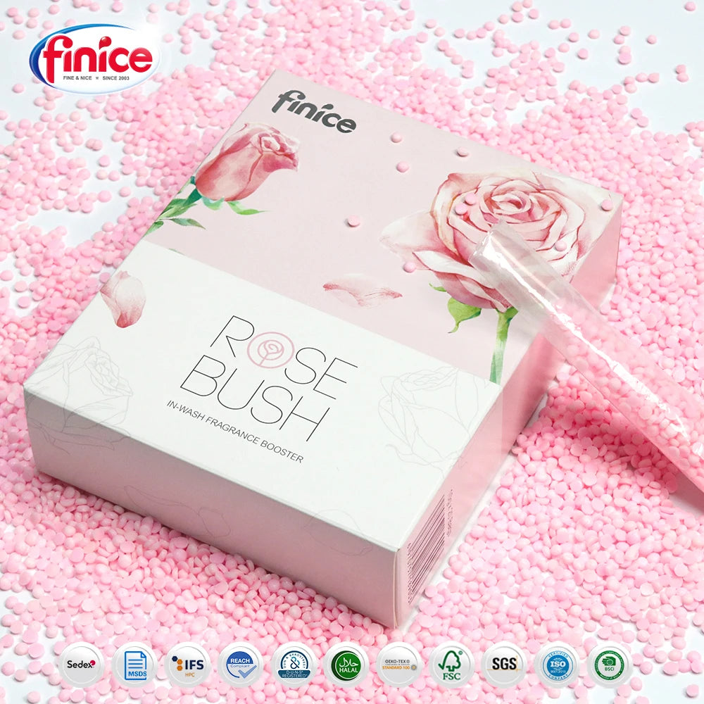 FNC900 Finice Long-Lasting Strong Scent Booster Beads pink Particles Eco Friendly Laundry Partner Fragrance Booster