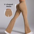 Hot Selling 2025 Women Flared Leggings Wholesale Workout Yoga Flare Pants Women Tummy Control Flared Yoga Pants