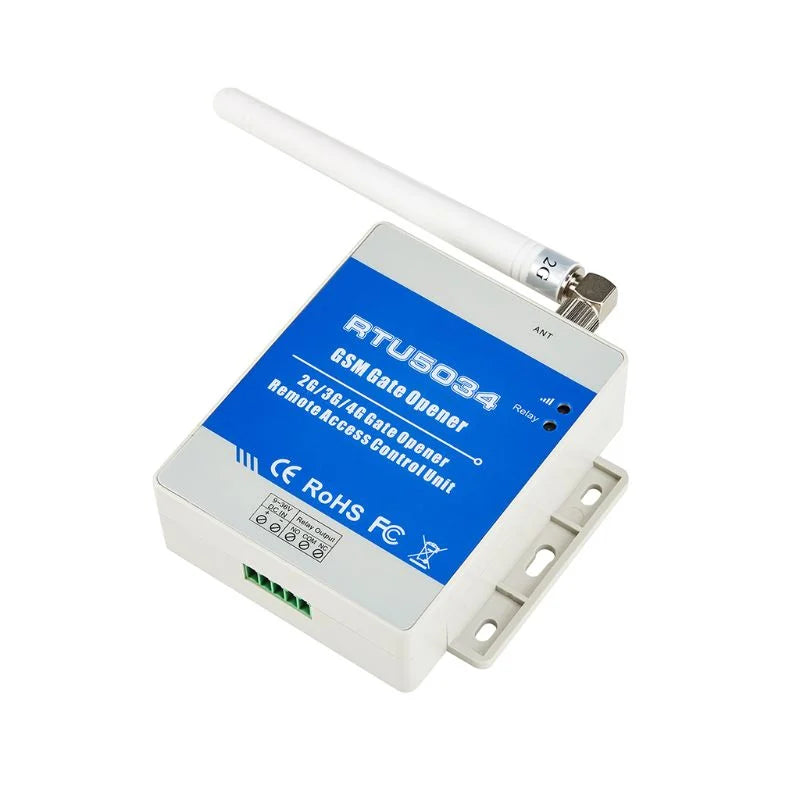 RTU5034 Smart GSM Gate Opener 2G/4G Option Wireless Control SIM Card Free Call GSM Relay Switch
