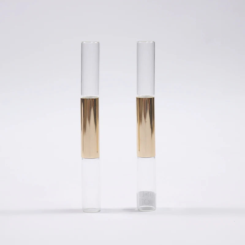 Custom Double-Ended Stainless Steel Roller for Ball 3/5/7/10ml Glass Essential Oil Perfume Roller Bottle Free Sample