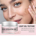 Private Label Natural Skincare Spa Exfoliating Gel Moisturizing Deep Cleansing Rose Face Exfoliate Peeling