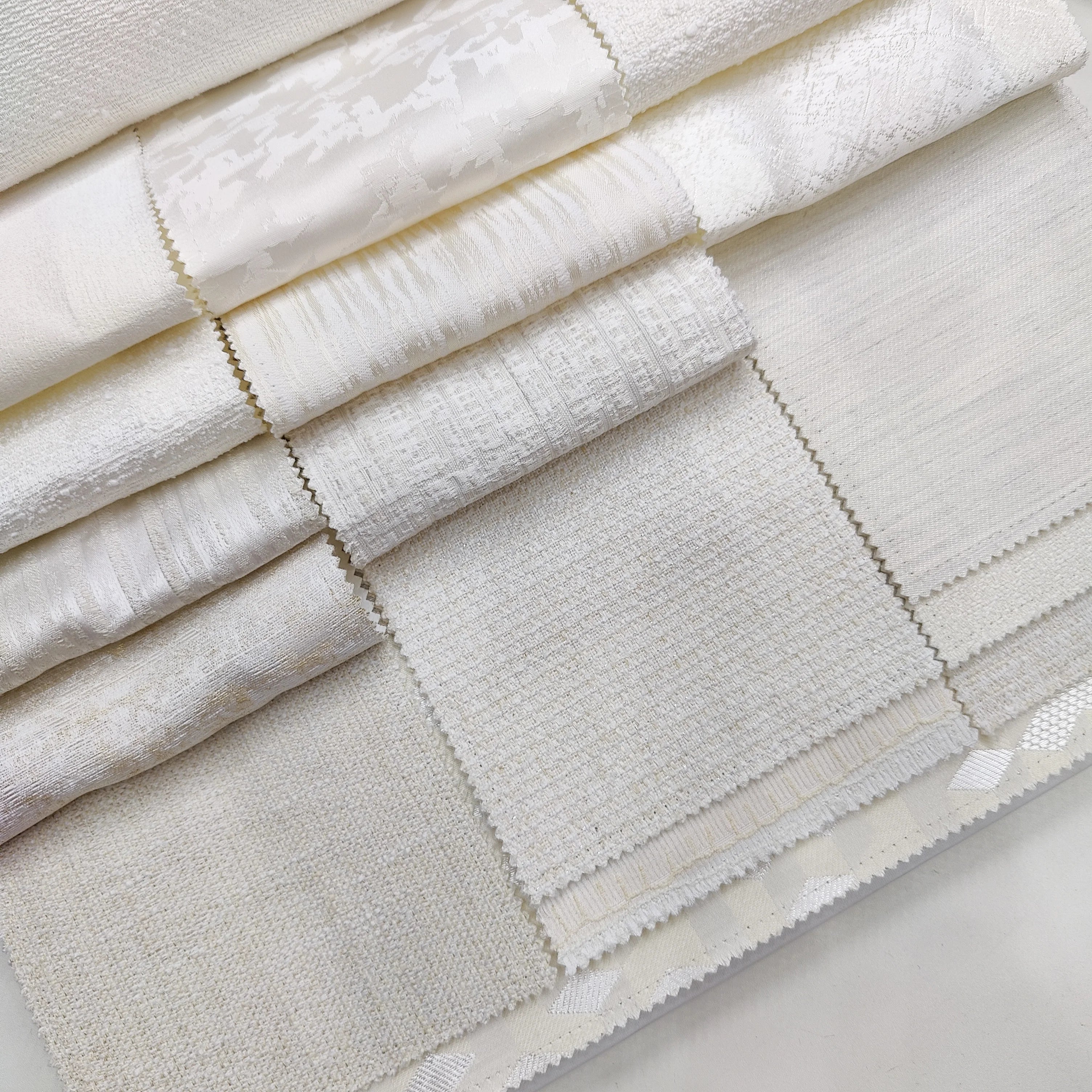 M&Y Home Luxury 100% Polyester Yarn Dyed Upholstery Fabric Woven Cloth Jacquard Living Room Curtain Blackout 300gsm Material