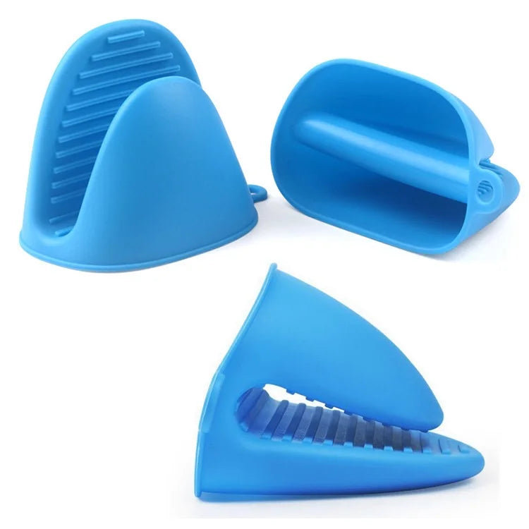Custom Heat Resistant Anti-scald Easy to Clean Silicone Oven Mitts for Baking