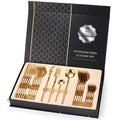 Hot Sale Kitchen Dinnerware Silverware Flatware Set Stainless Steel Flatware Set Cutlery Service for 6