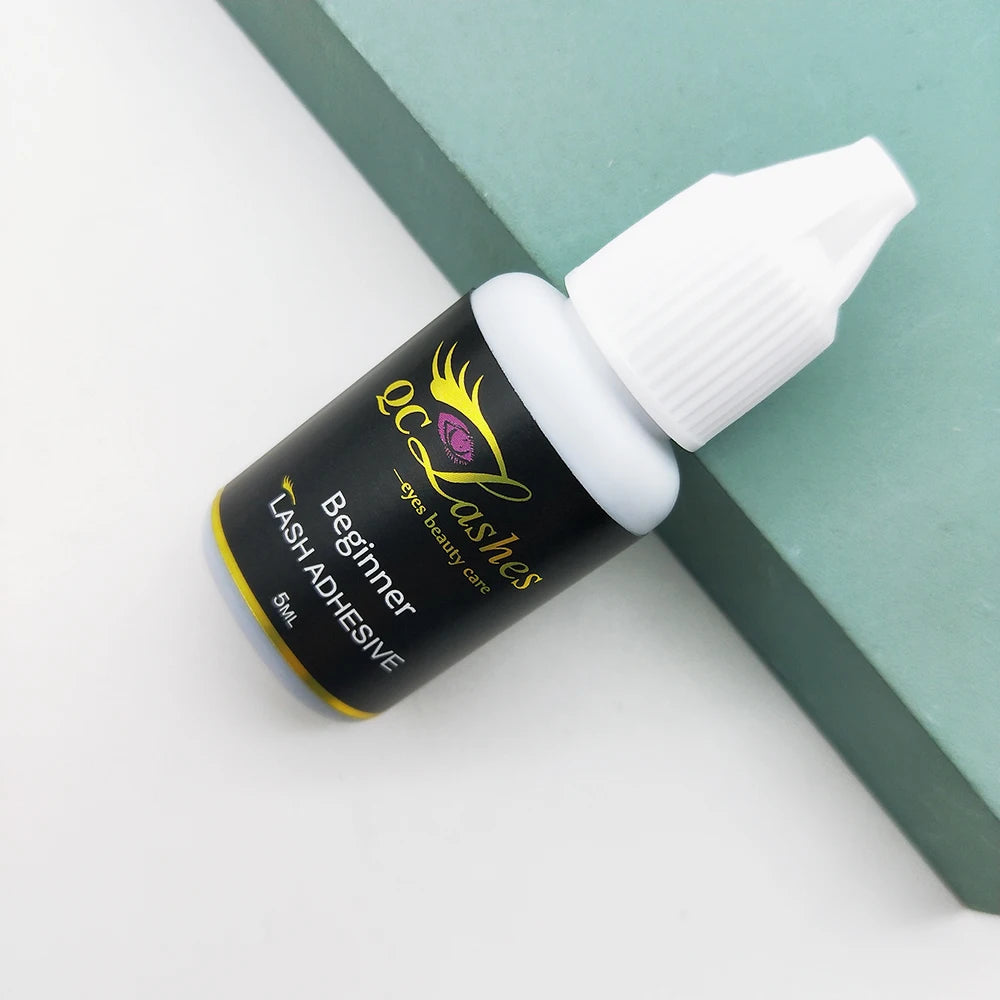 QC Fast Drying 0.5-1Second 7-8 Weeks Long Retention Individual Lash Extension Adhesive Professional Waterproof Eyelash Glue