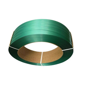Green Embossed High Strength Plastic Material PET Strapping Band Pet Strap Roll for Auto Machine Use