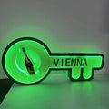RICHSHINING Customized 7 Colors VIP Led Lights Major Key Led Bottle Presenter for DJ Disco Events Party Lounge Bar Night Club