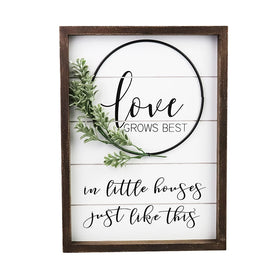 New Arrivals Custom Wooden Wall Hangings Decor Wood Picture Frame Farmhouse Vintage Home Decor Wall Decor for Bedroom