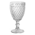Ins Nordic Style Embossing 360ml 12oz Wine Glass Goblet Hotel Restaurant Champagne Glass Wholesale