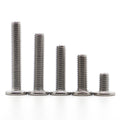 SDPSI Ultra-Thin Super Flat Stainless Steel Hexagon Socket Cap Screw Bolt M1.6 to M8 Sizes for DIY Woodworking