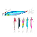 Factory Direct Sale Lead Fish Slow Pitch Saltwater 10g 15g 20g 25g Jigging Lures Metal Jig Fishing Lure Jigging Lure