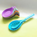 Dishwasher Safe Silicone Spoon Mat Rests Home Kitchen Rack  Dish Bowl Cup & Spoon Drying Storage Holder