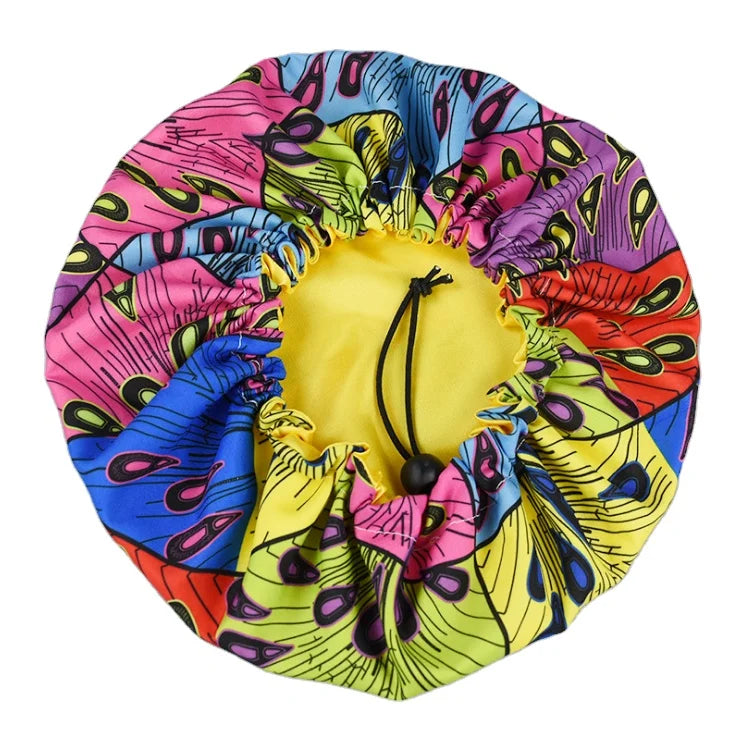 Children's nightcap Soft Double Bath Children's Bath Cap