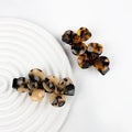 Jinhe Custom French Flower Hair Barrettes for Women Thick Hair Accessories Acetate Hair Clip Barrettes