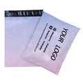 RONGWEN Customized 100Pcs/Lot Small Size Shipping Plastic Mailing Courier Bags With Logo For Clothing Mailing