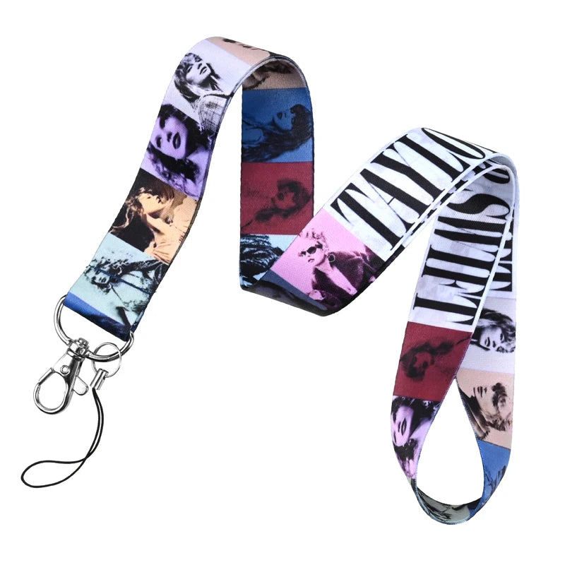 Top Sell Taylor ERAS Tour Lanyard All Designs Wholesale Best Quality Custom Printed Polyester Lanyard