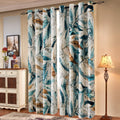 Wholesale Digital Print Fashion Plant Design Home Window Curtain for Bedroom