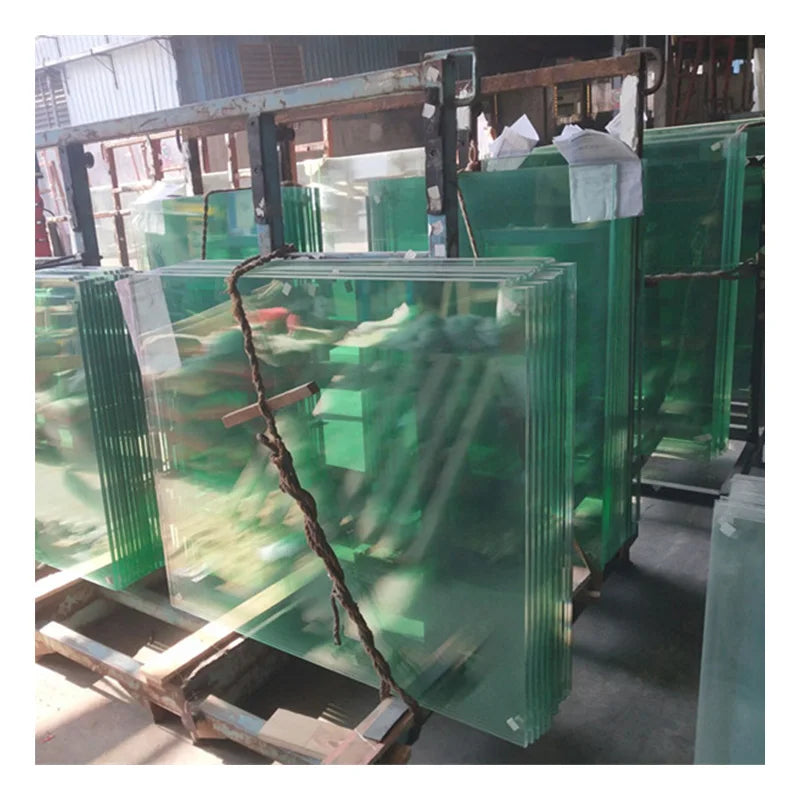 High Quality 8+8mm 17.52mm Clear Tempered PVB Laminated Safety Glass for Balustrade Project