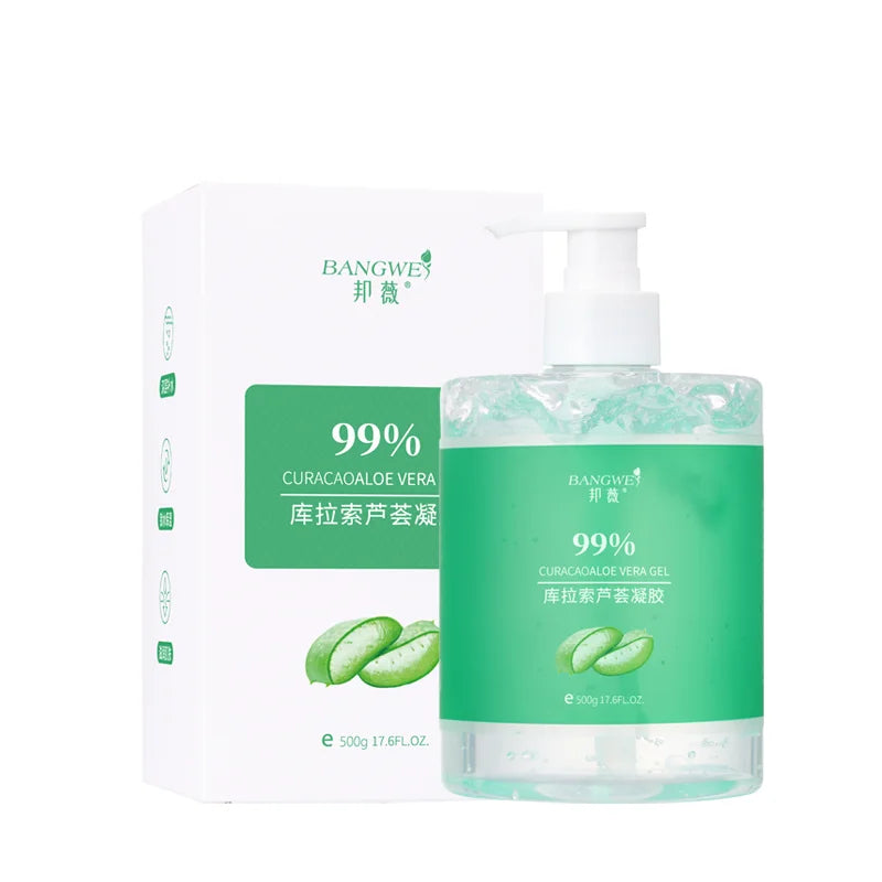 Own Brand Natural Organic 99% Aloe Vera Gel Moisturizing After Sun Skin Gel Moisturizer