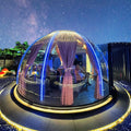 Full House Luxury Hotel Transparent Starry Tent Modern Prefabricated PC Polycarbonate Dome Bubble House for Outdoor Camping