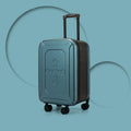 Fast Delivery 20inch Modern Lightweight Foldable Aluminum Trolley Luggage Suitcase TSA Lock Waterproof High Capacity Universal
