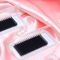 Allison Velvet Cashmere Lash Extensions Matte Black Trays Handmade Pbt Eyelash Extension Private Label Mink Lash Extension Trays