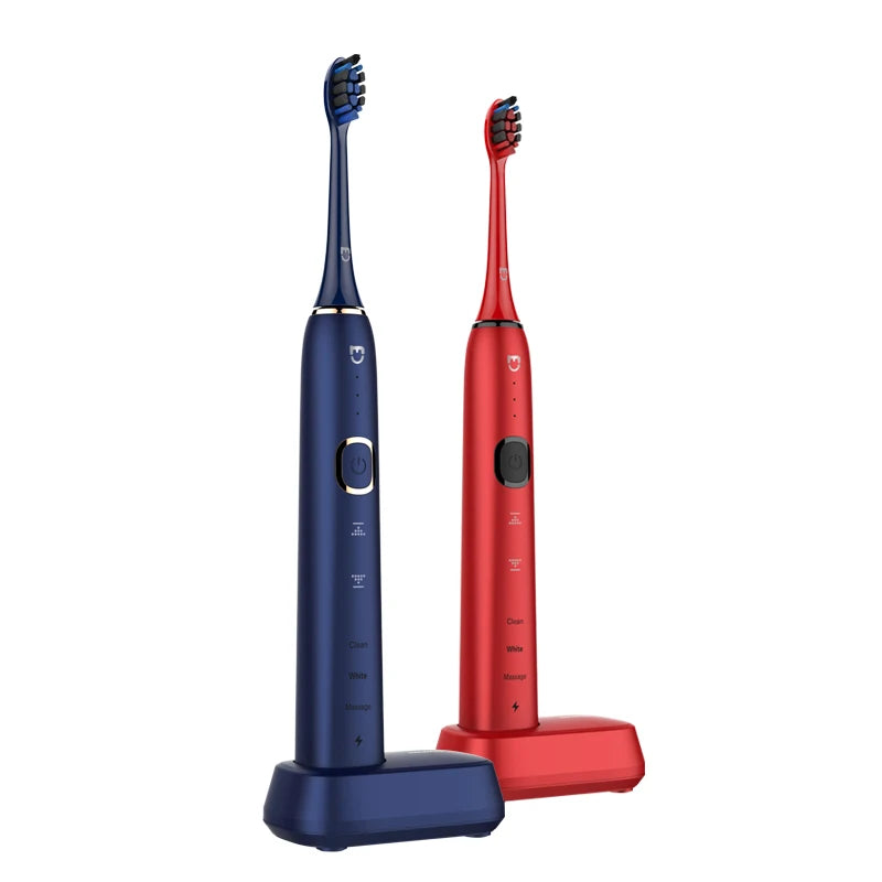 Or-Care IPX7 Waterproof Sonic Rechargeable CE ROHS Certified 1 Year Warranty Business Style Electric Toothbrush for