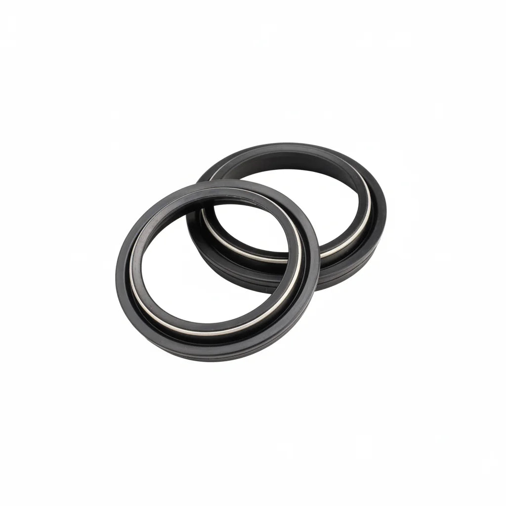 Showa NBR Rubber Fork Dust Seals Kit for Honda CRF 450R 02-08 for Cars Pumps Machines Featuring TC Oil Seal TB Style