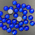 2088 Different Colors Sizes Flat Back Rhinestone Hot Fix Glass Stone Round Shape for DIY